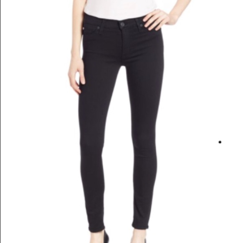 Hudson Nico Midrise Super Skinny Dark Wash